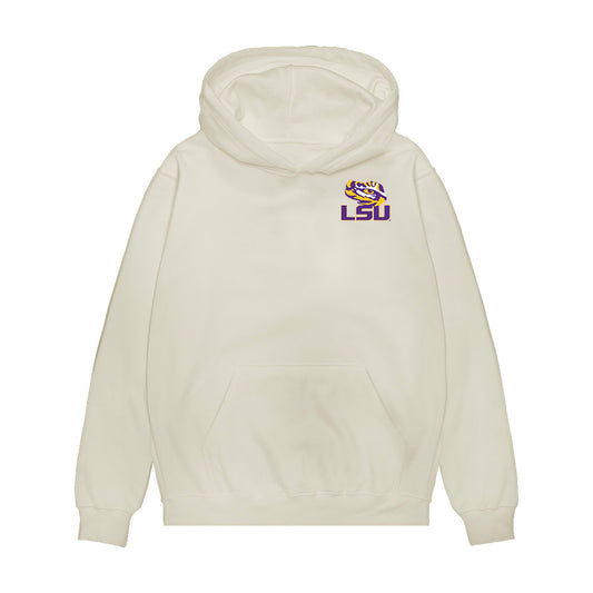 LSU - NCAA Men's Basketball : Matthew Gilhool - Collage Premium Hooded Sweatshirt-0