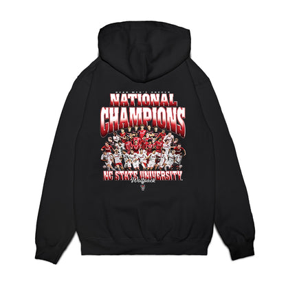NC State - NCAA Men's Soccer : - NCAA® National Champs Premium Hooded Sweatshirt-1