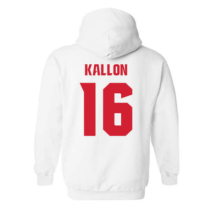 NC State - NCAA Men's Soccer : Mohamed Kallon - NCAA® National Champs Hooded Sweatshirt-1