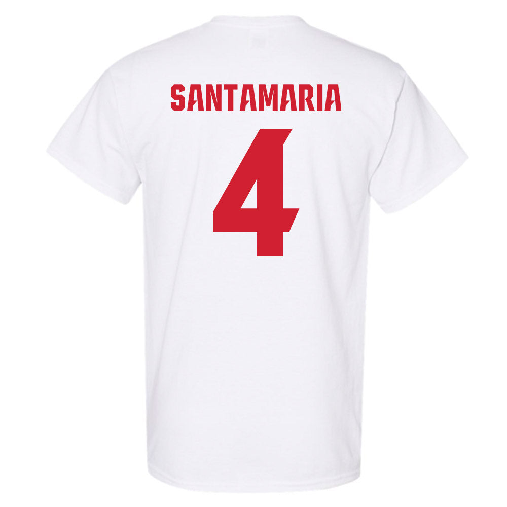 NC State - NCAA Men's Soccer : Carlos Santamaria - NCAA® National Champs T-Shirt-1