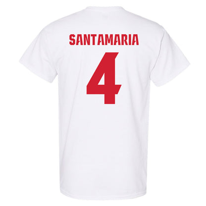 NC State - NCAA Men's Soccer : Carlos Santamaria - NCAA® National Champs T-Shirt-1