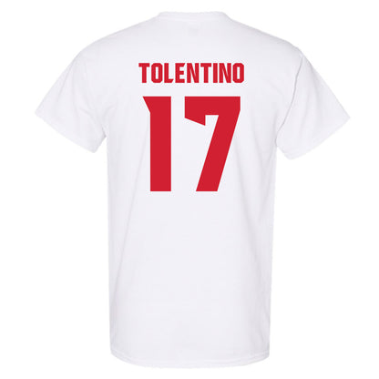 NC State - NCAA Men's Soccer : Caden Tolentino - NCAA® National Champs T-Shirt-1