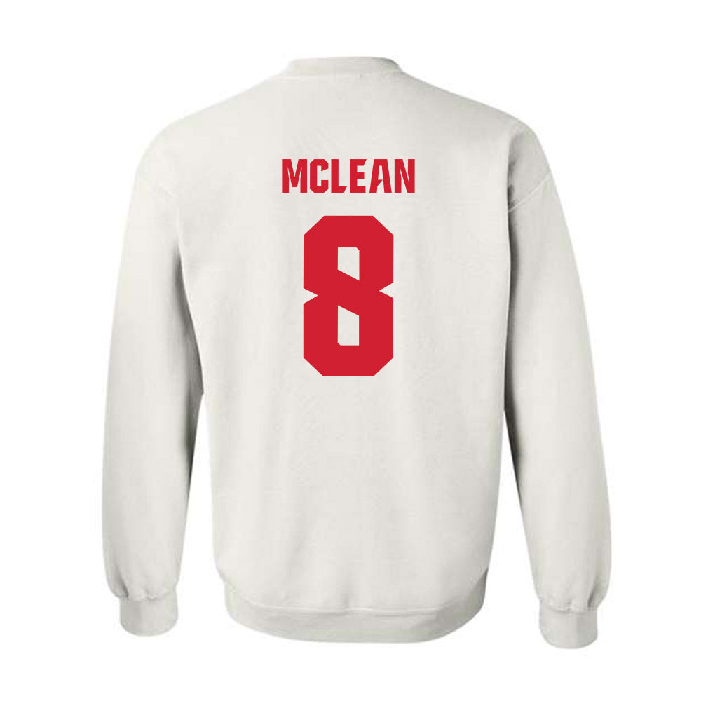 NC State - NCAA Men's Soccer : Justin McLean - NCAA® National Champs Crewneck Sweatshirt-1