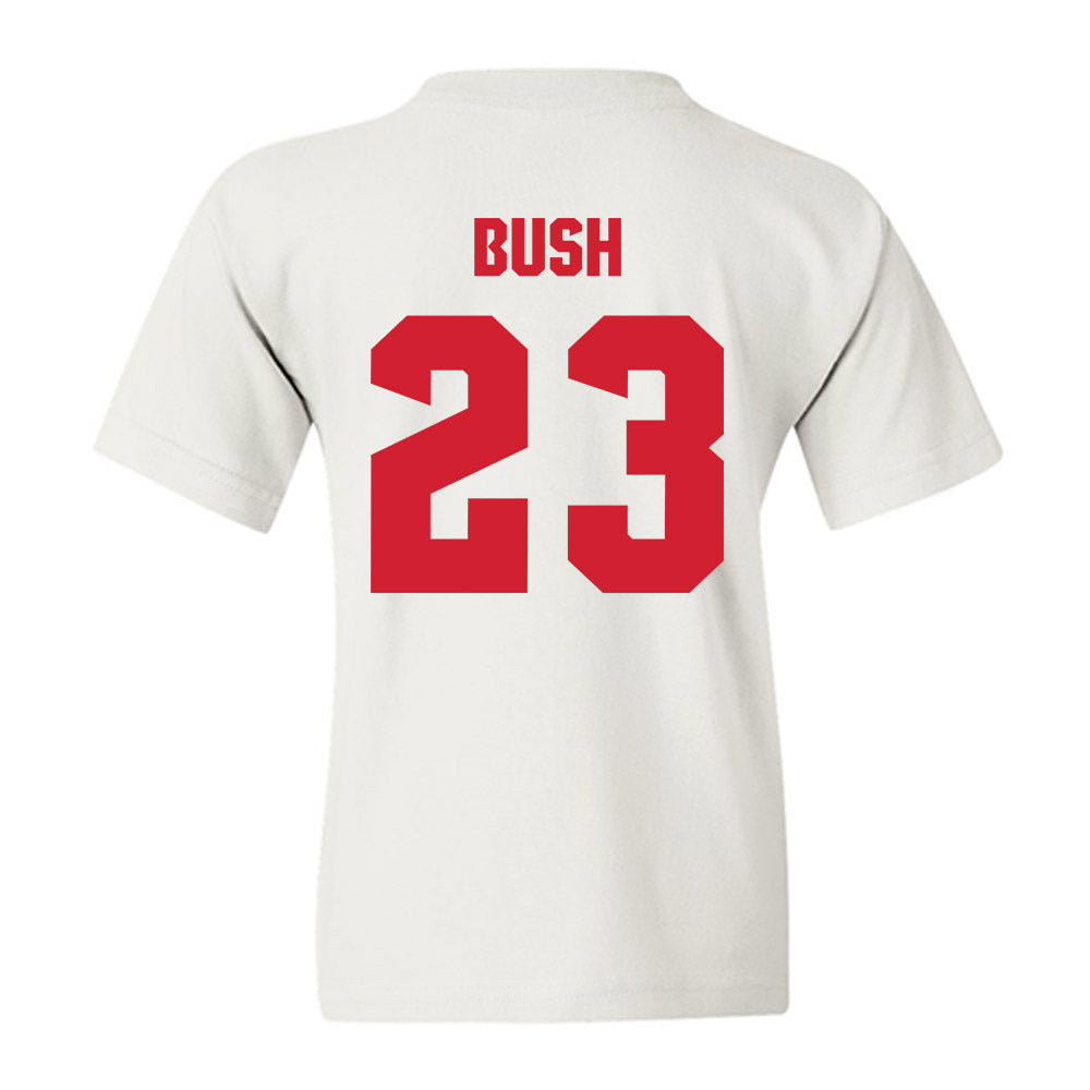 NC State - NCAA Men's Soccer : Austin Bush - NCAA® National Champs Youth T-Shirt-1