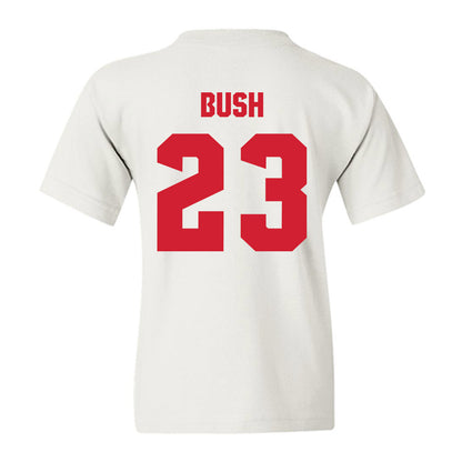 NC State - NCAA Men's Soccer : Austin Bush - NCAA® National Champs Youth T-Shirt-1