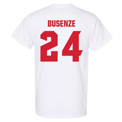 NC State - NCAA Men's Soccer : Isaac Busenze - NCAA® National Champs T-Shirt-1