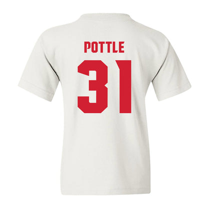 NC State - NCAA Men's Soccer : John Pottle - NCAA® National Champs Youth T-Shirt-1