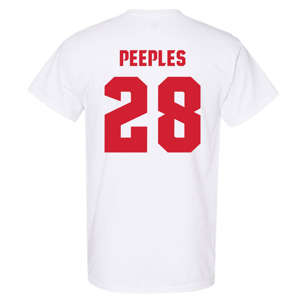 NC State - NCAA Men's Soccer : Brendan Peeples - NCAA® National Champs T-Shirt-1