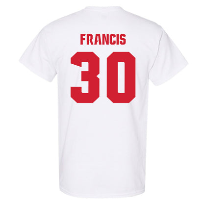 NC State - NCAA Men's Soccer : Maddux Francis - NCAA® National Champs T-Shirt-1