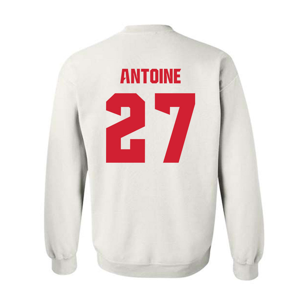 NC State - NCAA Men's Soccer : Nakai Antoine - NCAA® National Champs Crewneck Sweatshirt-1