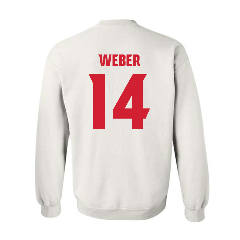 NC State - NCAA Men's Soccer : Moritz Weber - NCAA® National Champs Crewneck Sweatshirt-1