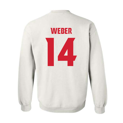 NC State - NCAA Men's Soccer : Moritz Weber - NCAA® National Champs Crewneck Sweatshirt-1