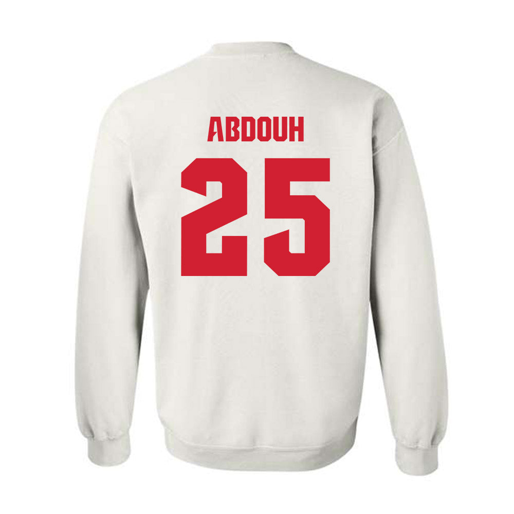 NC State - NCAA Men's Soccer : Adam Abdouh - NCAA® National Champs Crewneck Sweatshirt-1