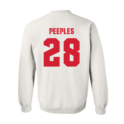 NC State - NCAA Men's Soccer : Brendan Peeples - NCAA® National Champs Crewneck Sweatshirt-1
