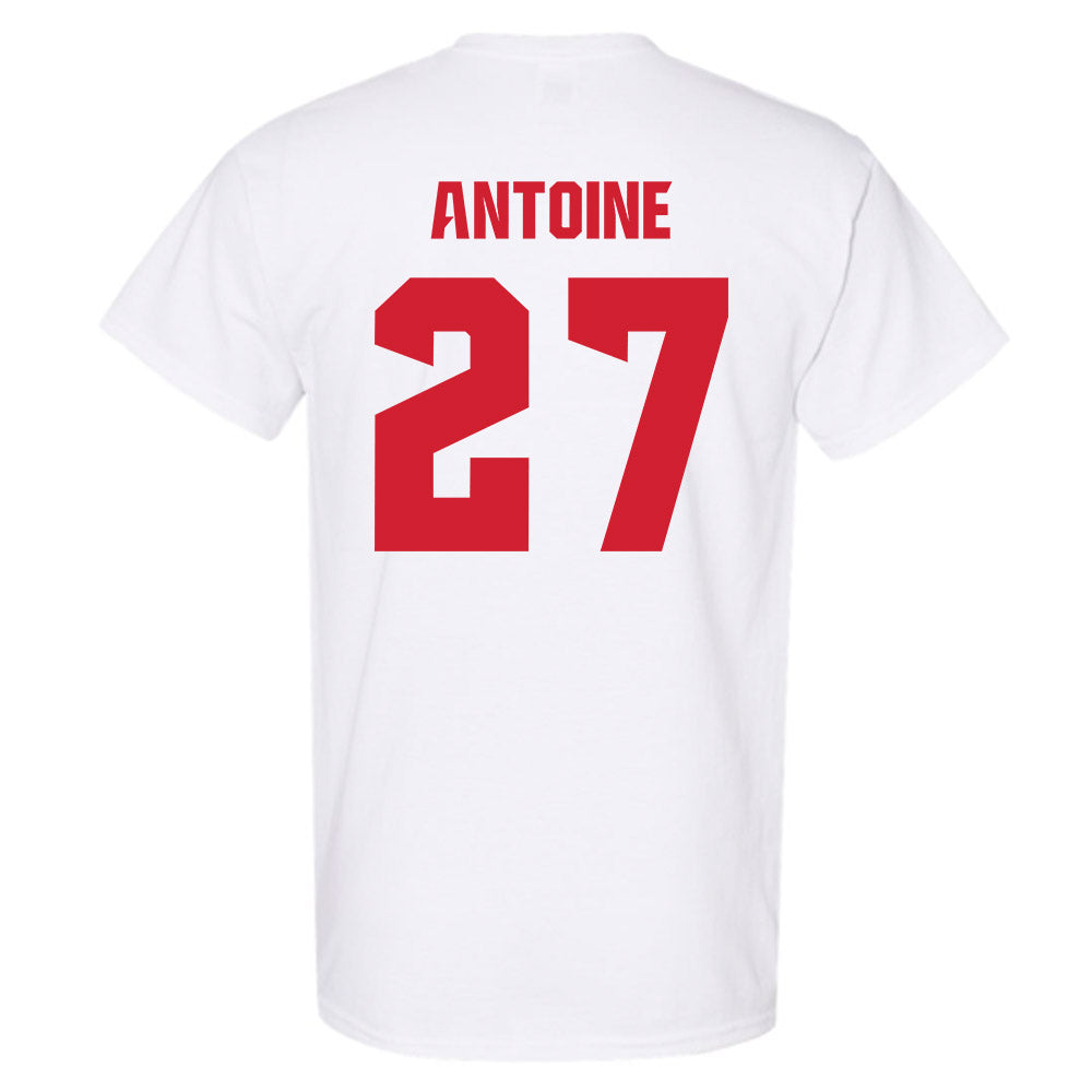 NC State - NCAA Men's Soccer : Nakai Antoine - NCAA® National Champs T-Shirt-1