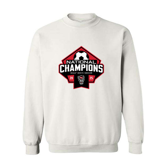 NC State - NCAA Men's Soccer : Samuel Terranova - NCAA® National Champs Crewneck Sweatshirt-0