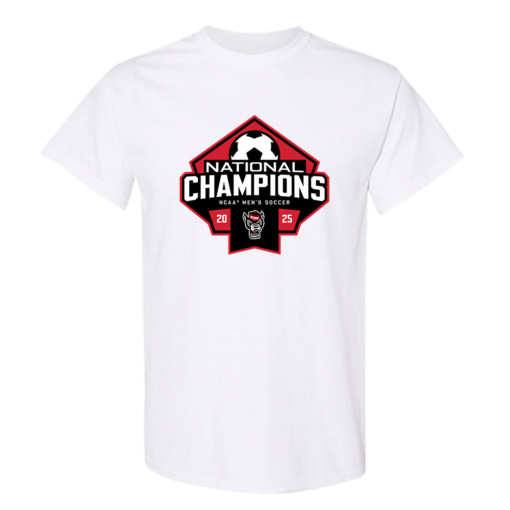 NC State - NCAA Men's Soccer : Carlos Santamaria - NCAA® National Champs T-Shirt-0
