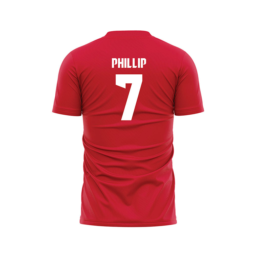 NC State - NCAA Men's Soccer : Donavan Phillip - NCAA® National Champs Soccer Jersey-1