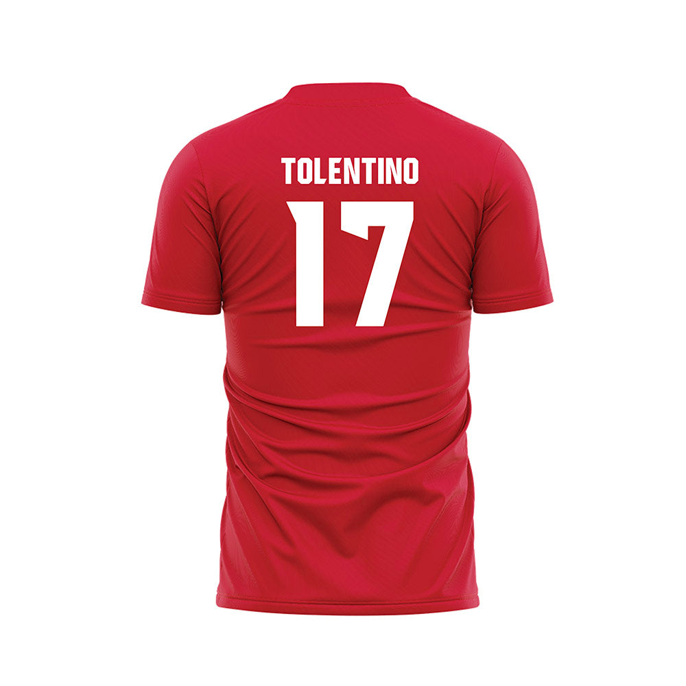 NC State - NCAA Men's Soccer : Caden Tolentino - NCAA® National Champs Soccer Jersey-1