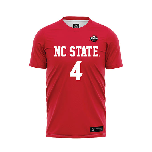NC State - NCAA Men's Soccer : Carlos Santamaria - NCAA® National Champs Soccer Jersey-0