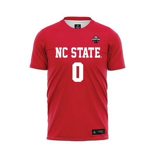 NC State - NCAA Men's Soccer : Christian Herluf Braae-Andersen - NCAA® National Champs Soccer Jersey-0
