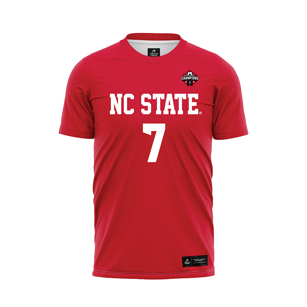 NC State - NCAA Men's Soccer : Donavan Phillip - NCAA® National Champs Soccer Jersey-0