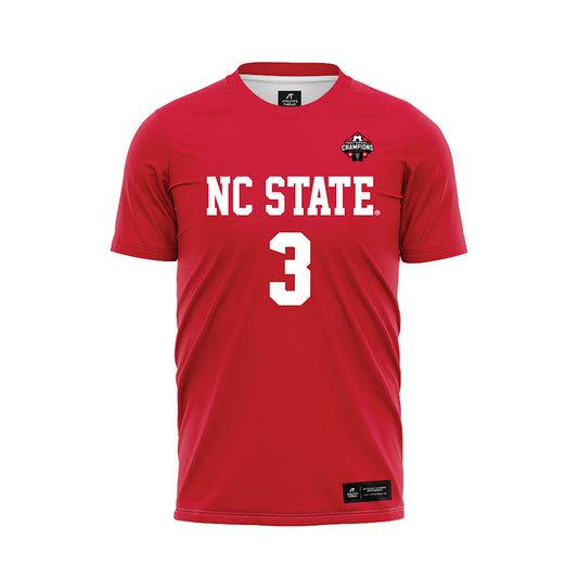 NC State - NCAA Men's Soccer : Riley Moloney - NCAA® National Champs Soccer Jersey-0