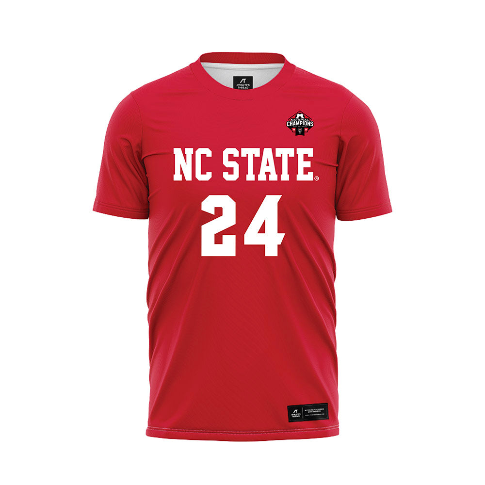 NC State - NCAA Men's Soccer : Isaac Busenze - NCAA® National Champs Soccer Jersey-0
