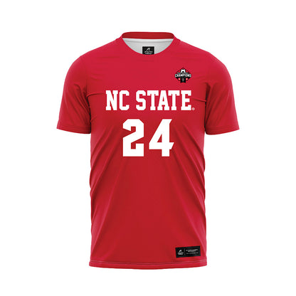 NC State - NCAA Men's Soccer : Isaac Busenze - NCAA® National Champs Soccer Jersey-0