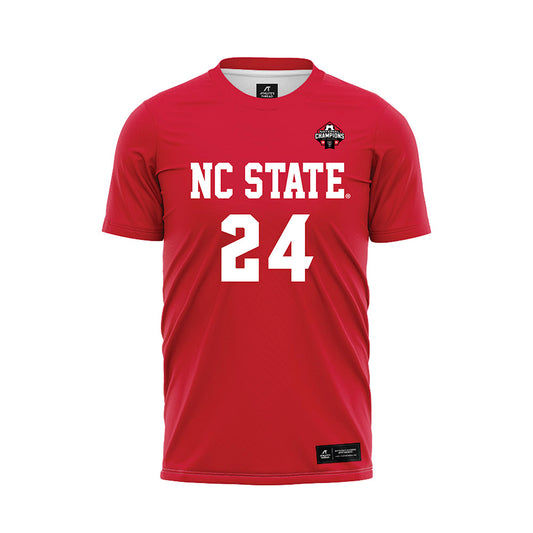NC State - NCAA Men's Soccer : Isaac Busenze - NCAA® National Champs Soccer Jersey-0