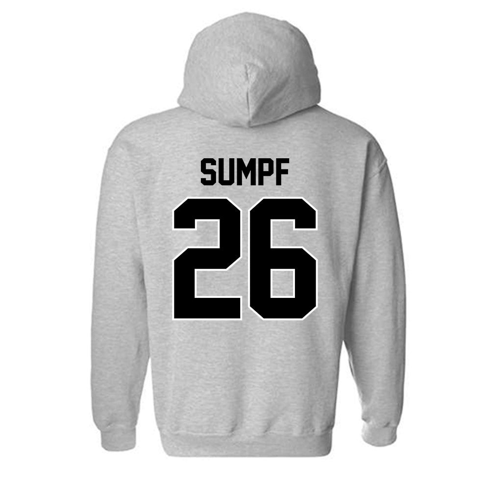 Providence - NCAA Men's Ice Hockey : Julius Sumpf - Classic Shersey Hooded Sweatshirt-1