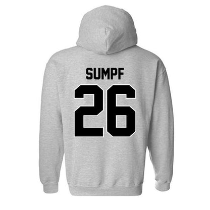 Providence - NCAA Men's Ice Hockey : Julius Sumpf - Classic Shersey Hooded Sweatshirt-1