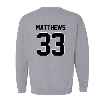 Providence - NCAA Men's Ice Hockey : Aaron Matthews - Classic Shersey Crewneck Sweatshirt-1
