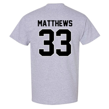 Providence - NCAA Men's Ice Hockey : Aaron Matthews - Classic Shersey T-Shirt-1