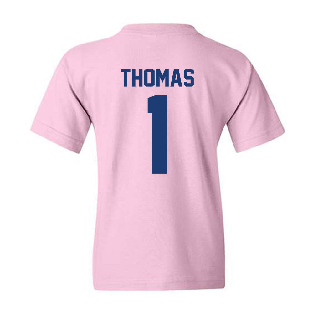 Kent State - NCAA Women's Basketball : Tatiana Thomas - Classic Shersey Youth T-Shirt-1