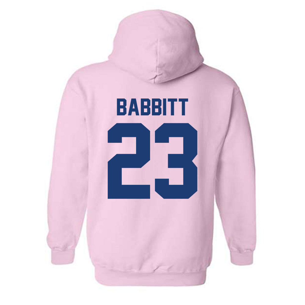 Kent State - NCAA Women's Basketball : Mya Babbitt - Classic Shersey Hooded Sweatshirt-1