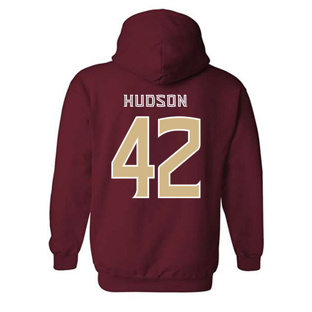 FSU - NCAA Women's Soccer : Wrianna Hudson - Classic Shersey Hooded Sweatshirt-1