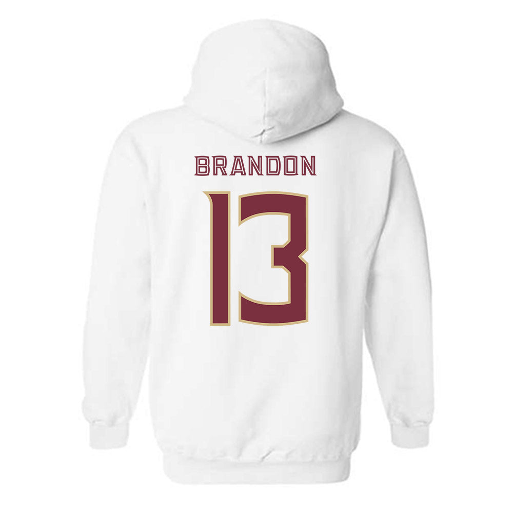 FSU - NCAA Women's Soccer : Mya Brandon - Classic Shersey Hooded Sweatshirt-1