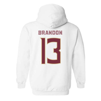 FSU - NCAA Women's Soccer : Mya Brandon - Classic Shersey Hooded Sweatshirt-1