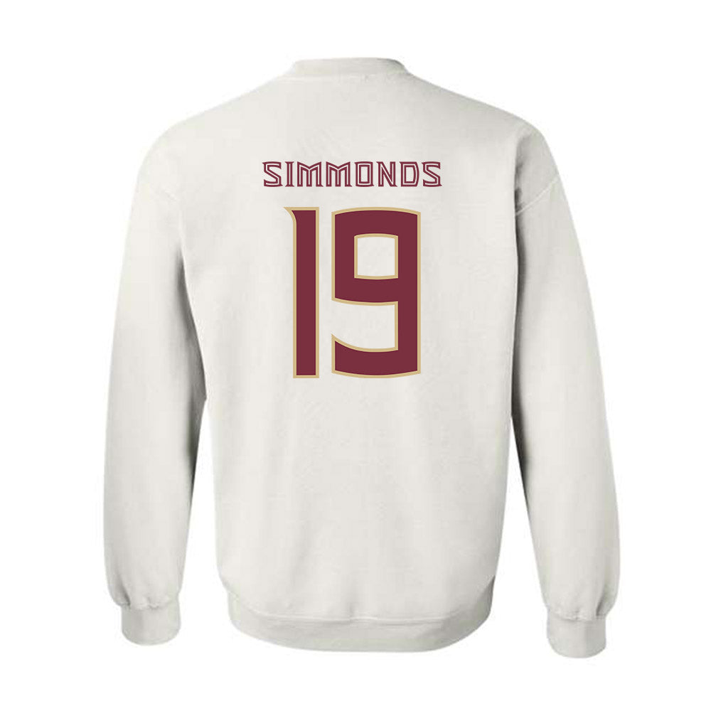 FSU - NCAA Women's Soccer : Kameron Simmonds - Classic Shersey Crewneck Sweatshirt-1