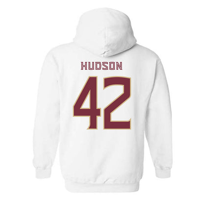 FSU - NCAA Women's Soccer : Wrianna Hudson - Classic Shersey Hooded Sweatshirt-1