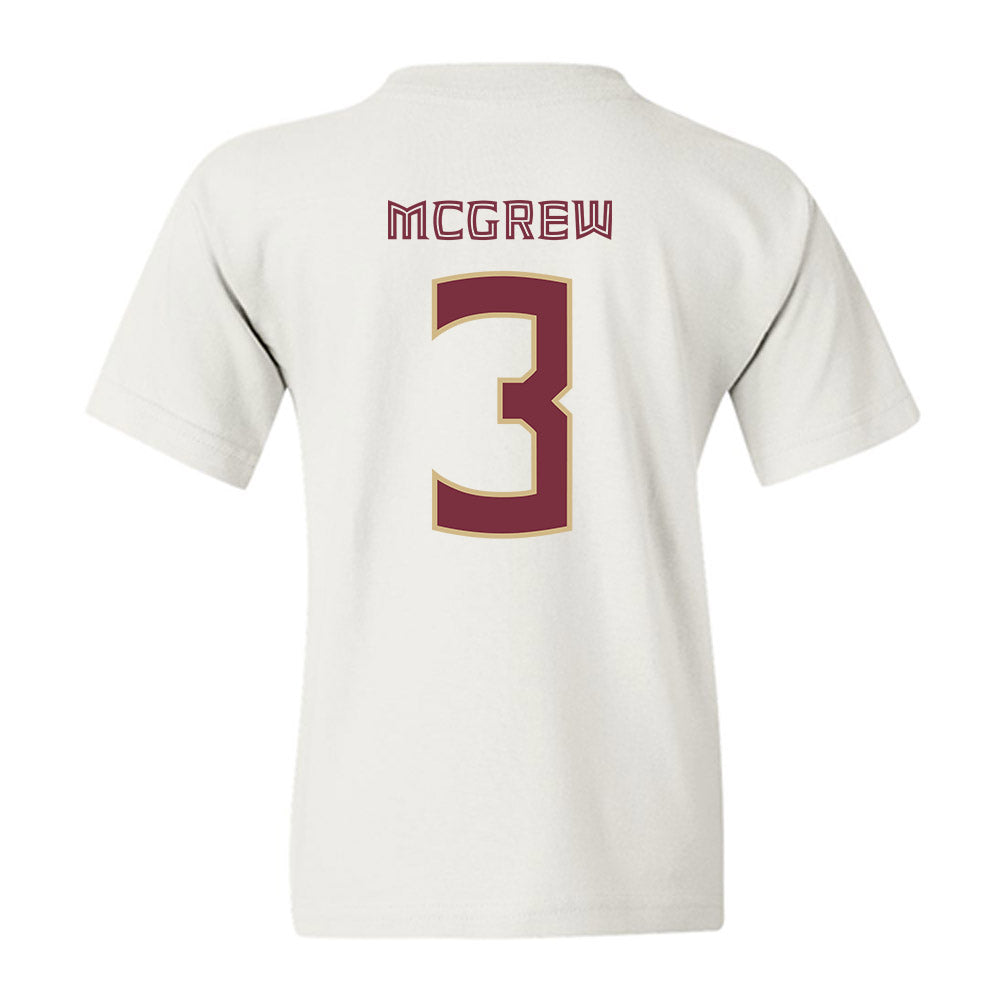 FSU - NCAA Women's Soccer : Jaida McGrew - Classic Shersey Youth T-Shirt-1