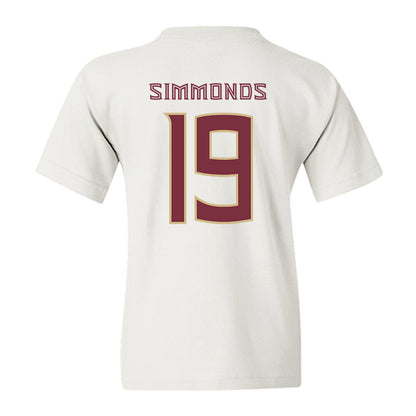 FSU - NCAA Women's Soccer : Kameron Simmonds - Classic Shersey Youth T-Shirt-1