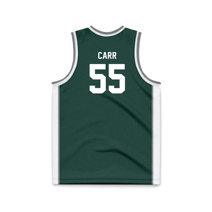 Michigan State - NCAA Men's Basketball : Coen Carr - Green Basketball Jersey-1