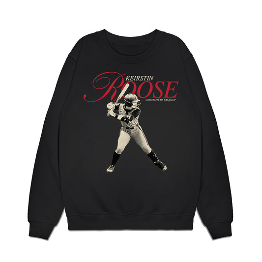 Georgia - NCAA Softball : Keirstin Roose - Legacy Premium Crewneck Sweatshirt-0