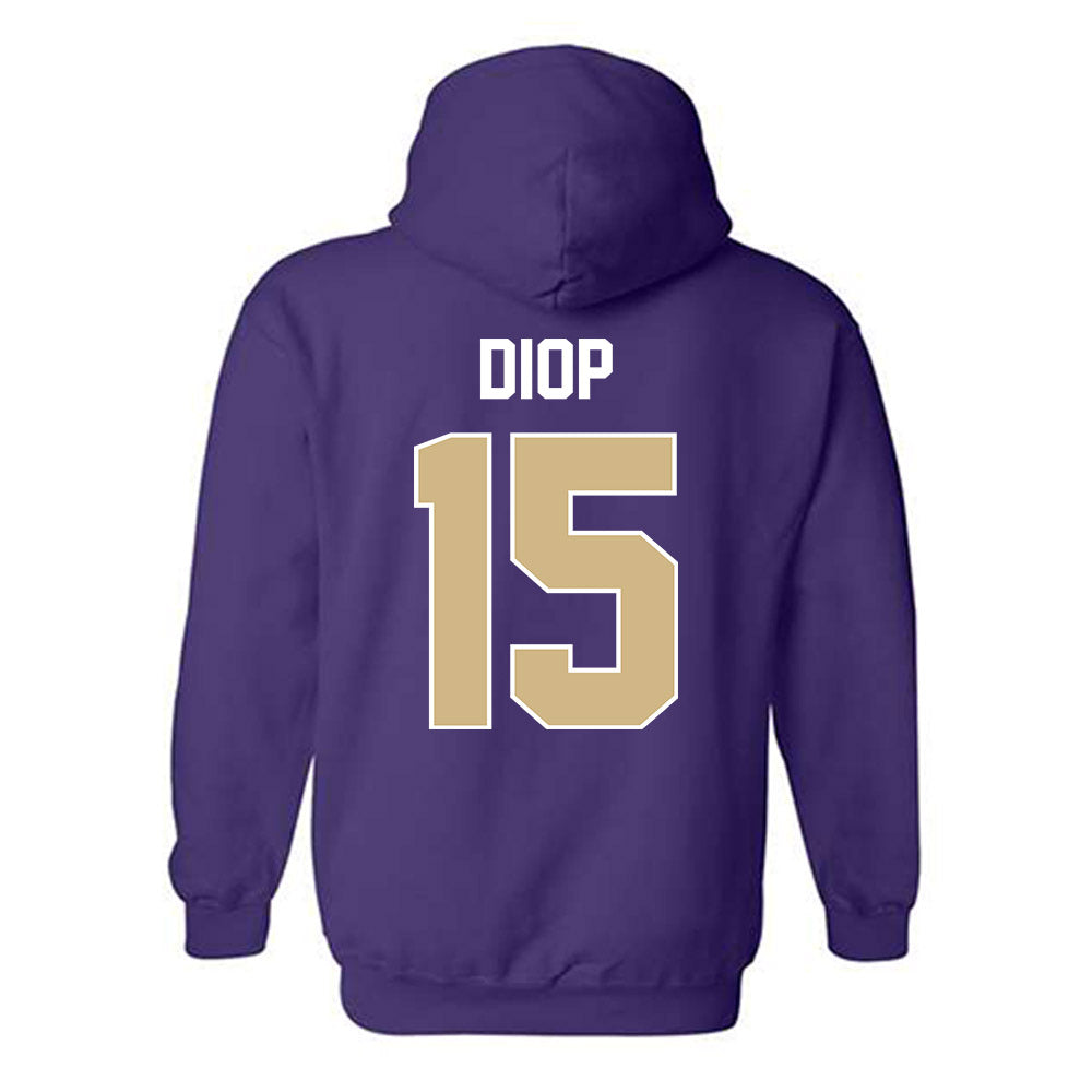 Washington - NCAA Men's Soccer : Mani Diop - NCAA® 2025 National Champs Hooded Sweatshirt-1