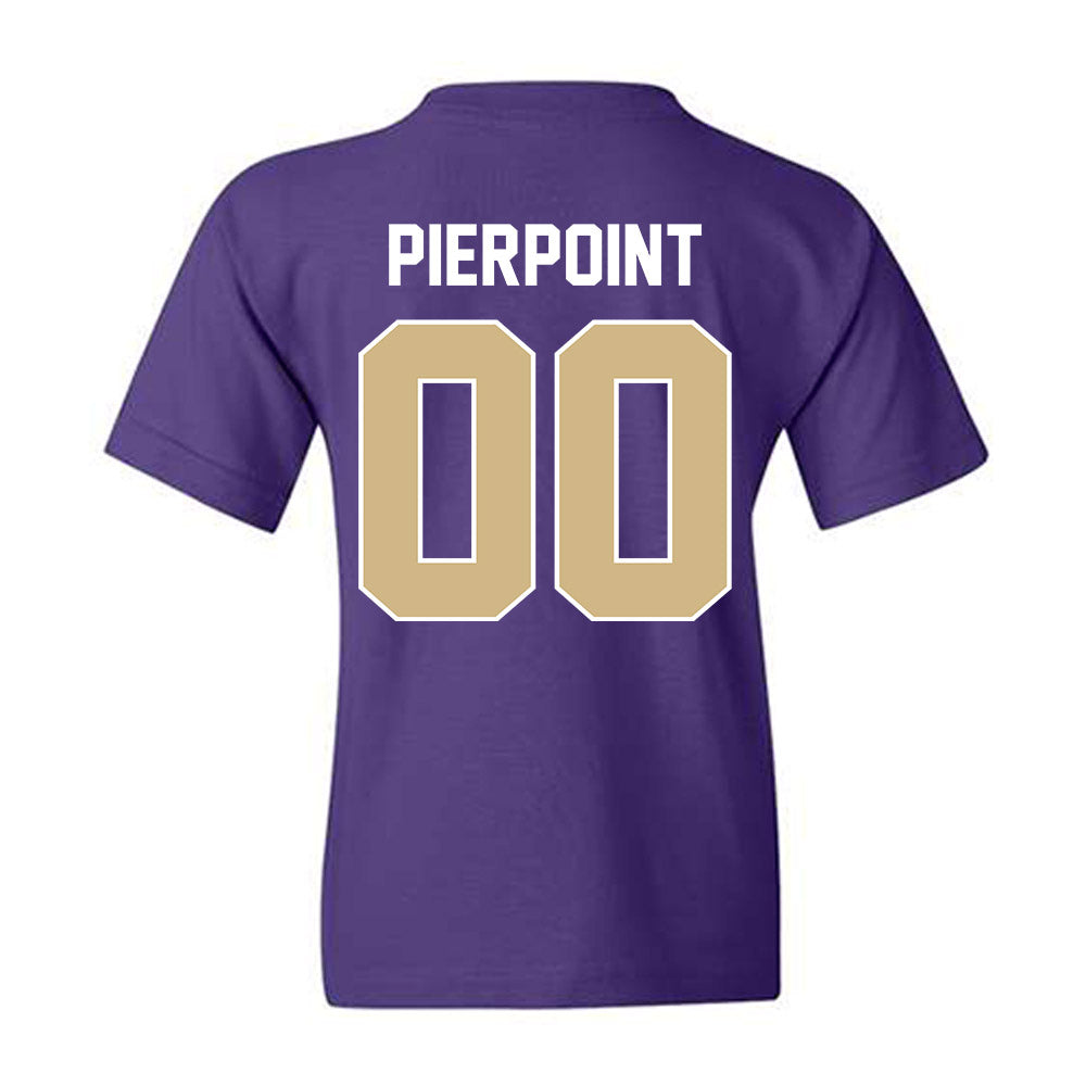 Washington - NCAA Men's Soccer : Kenny Pierpoint - NCAA® 2025 National Champs Youth T-Shirt-1