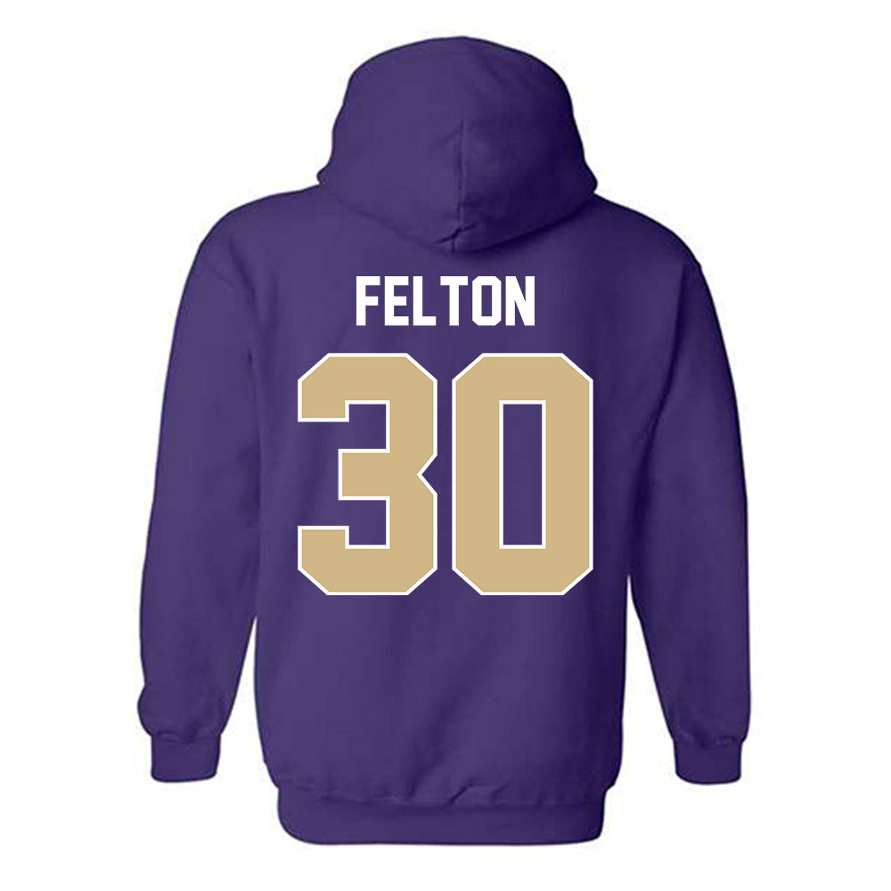 Washington - NCAA Men's Soccer : Jaeger Felton - NCAA® 2025 National Champs Hooded Sweatshirt-1