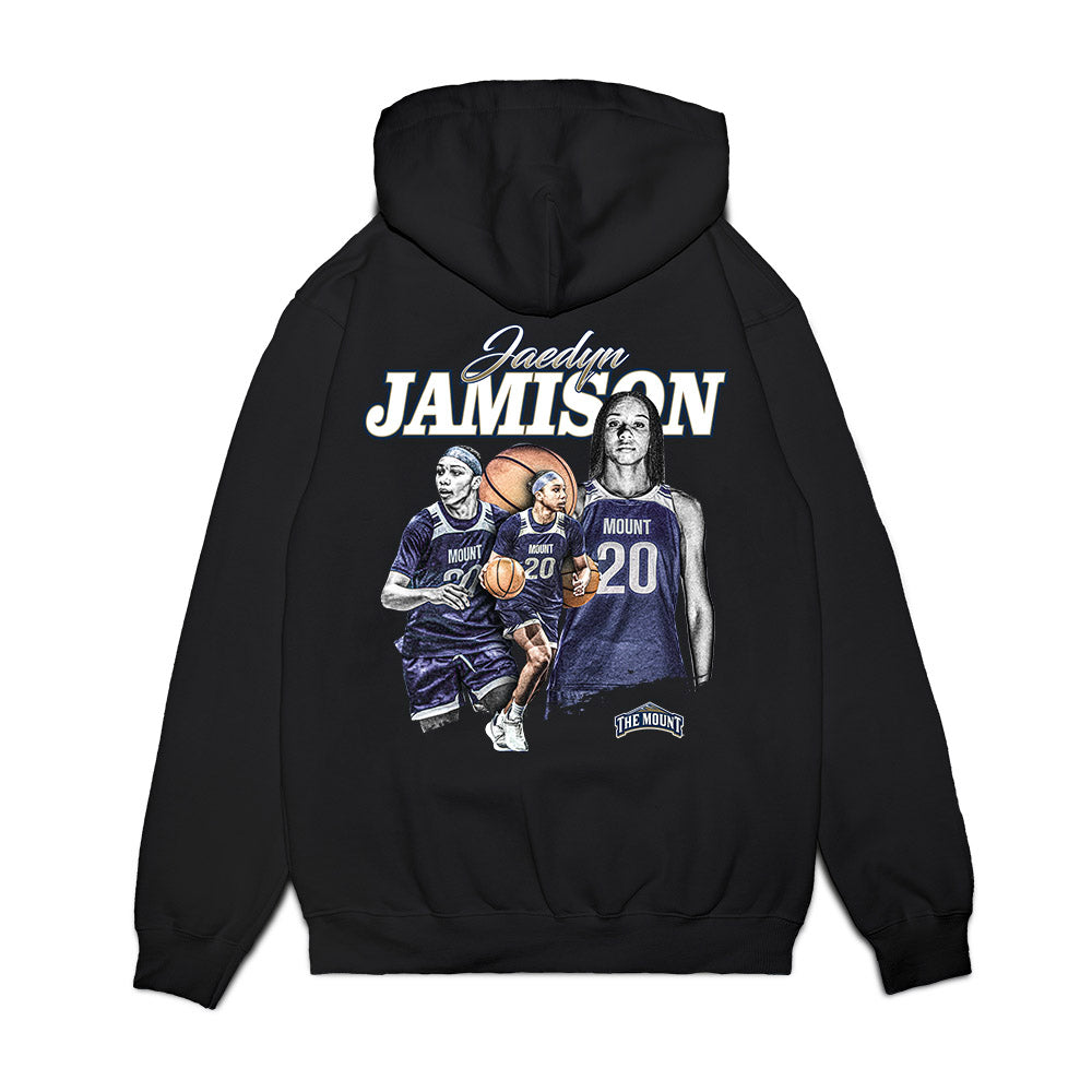 MSMU - NCAA Women's Basketball : Jaedyn Jamison - Collage Premium Hooded Sweatshirt-1
