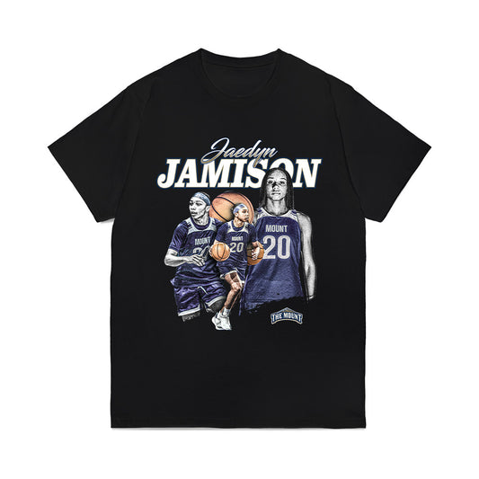 MSMU - NCAA Women's Basketball : Jaedyn Jamison - Collage Comfort Colors T-Shirt-0